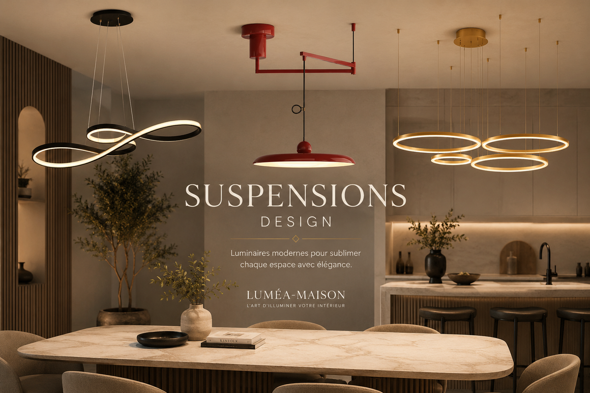 Suspensions Design pour Intérieurs Modernes Image