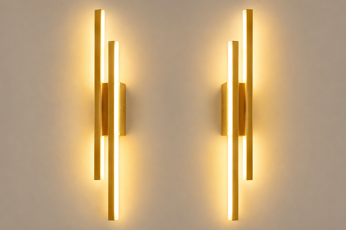 Applique Murale LED Cuivre – Luminaire Design pour Chambre et Salon