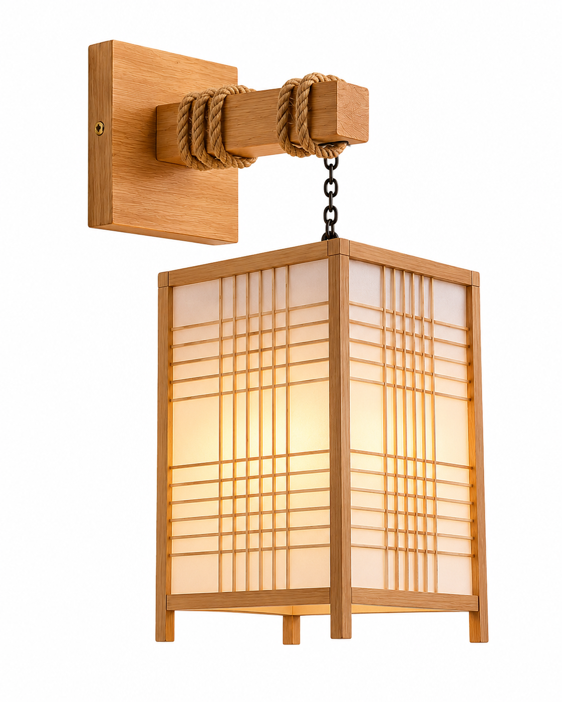 Lampe Suspendue Design Tressé Bambou Rotin Osier - Naturel & Artisanal