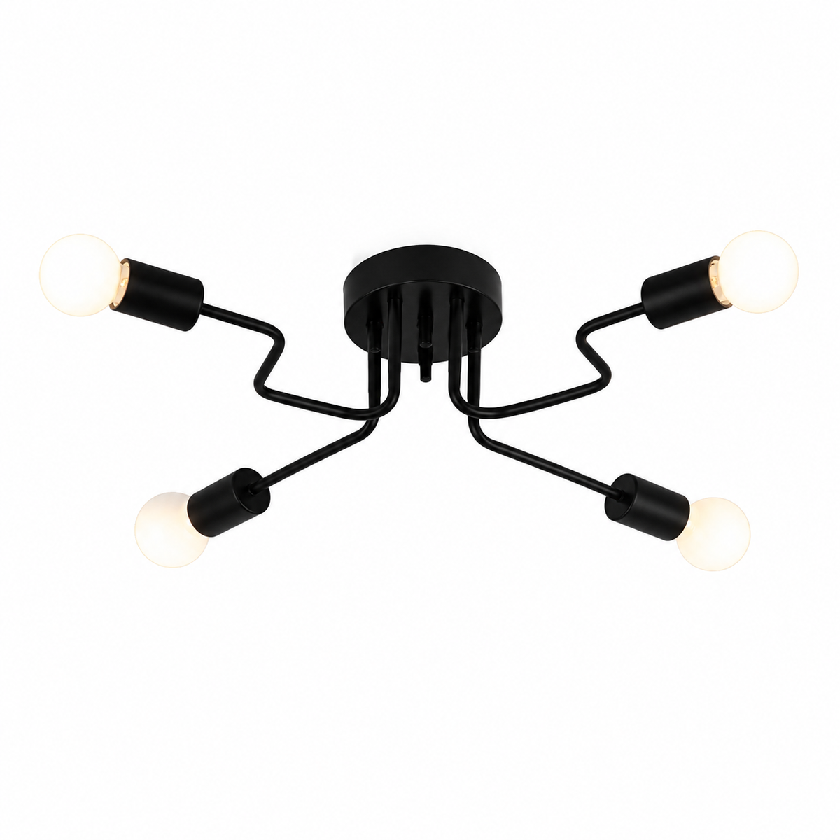 Lustre LED Industriel Vintage – Luminaire Moderne pour Salon et Chambre