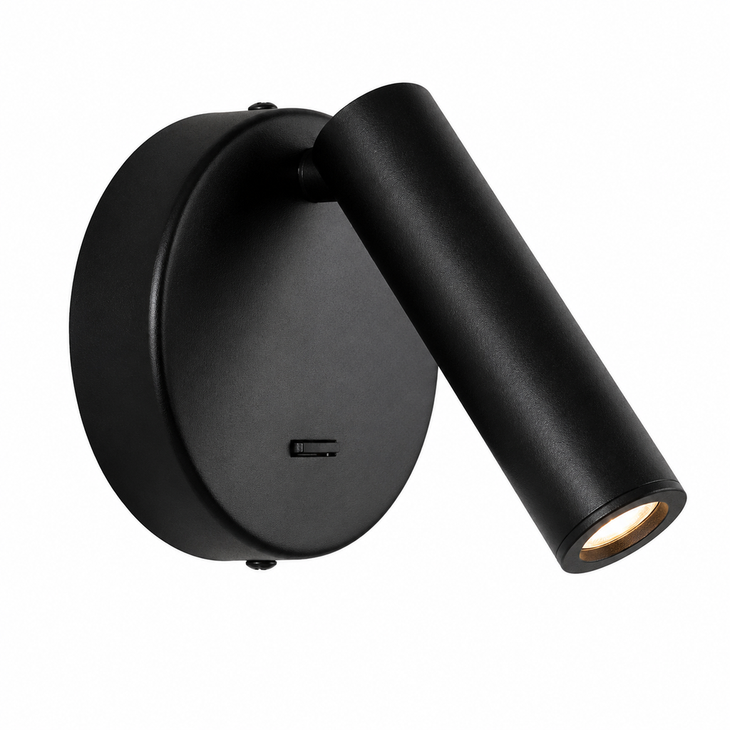 Applique Murale Spot LED Orientable | Interrupteur Intégré