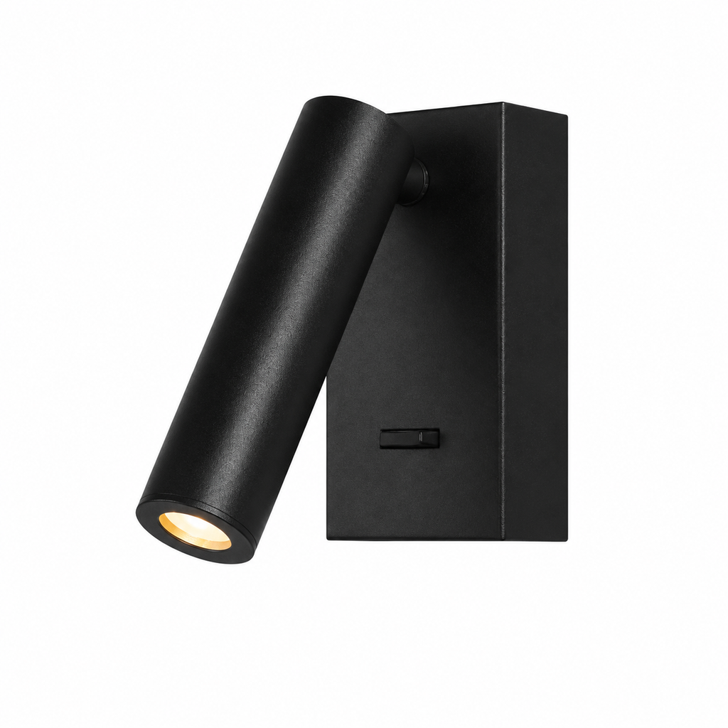 Applique Murale Spot LED Orientable | Interrupteur Intégré