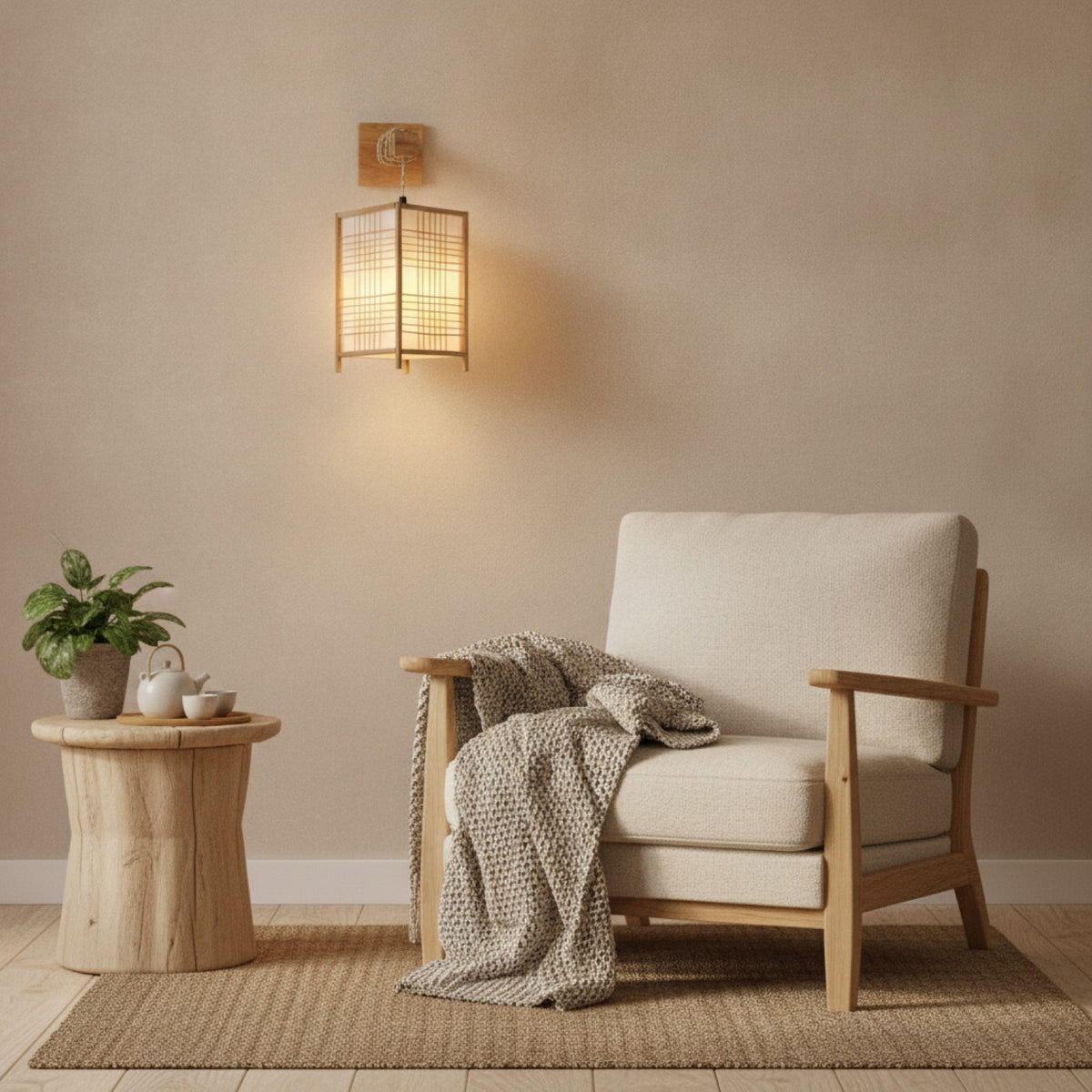 Lampe Suspendue Design Tressé Bambou Rotin Osier - Style Naturel & Artisanal