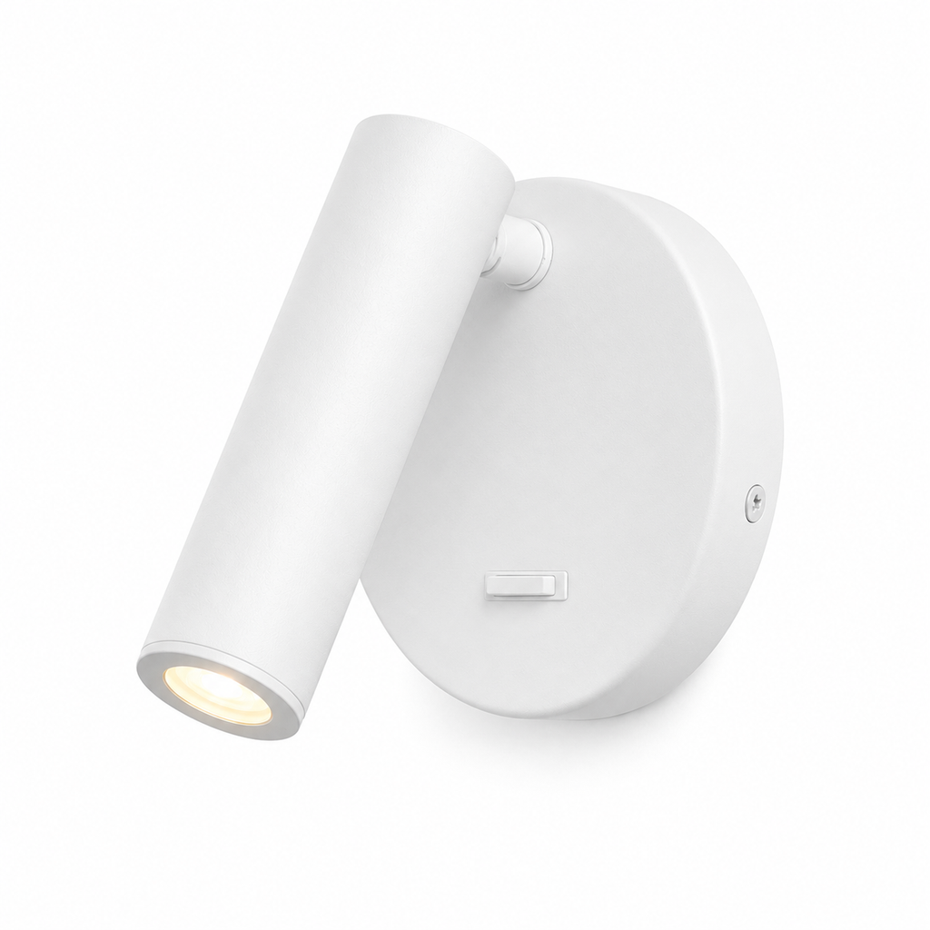 Applique Murale Spot LED Orientable | Interrupteur Intégré