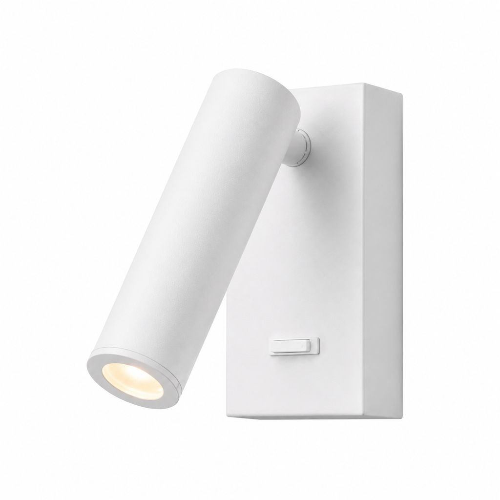 Applique Murale Spot LED Orientable | Interrupteur Intégré